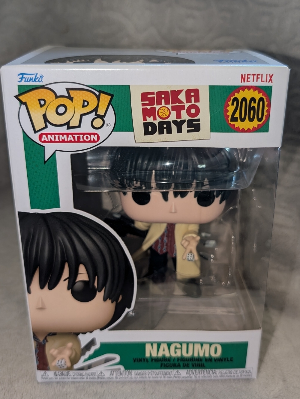 Funko POP! Nagumo Vinyl Figure - Green/Black/Beige